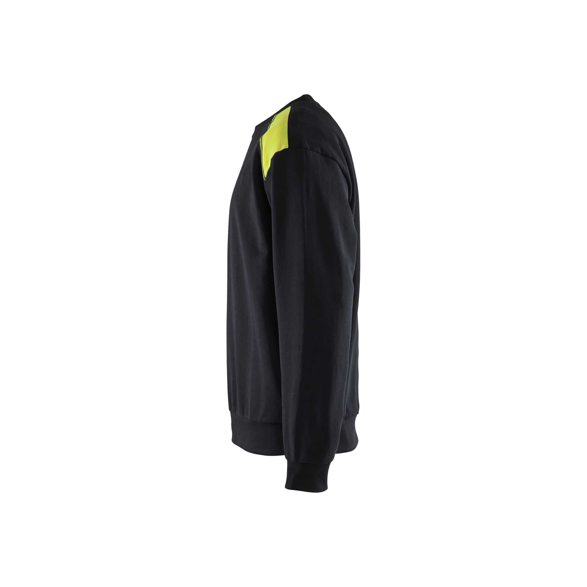 BLAKLADER 35801158 Sweatshirt Hi Vis Reflective Work Sweatshirt MEN - 100% Cotton